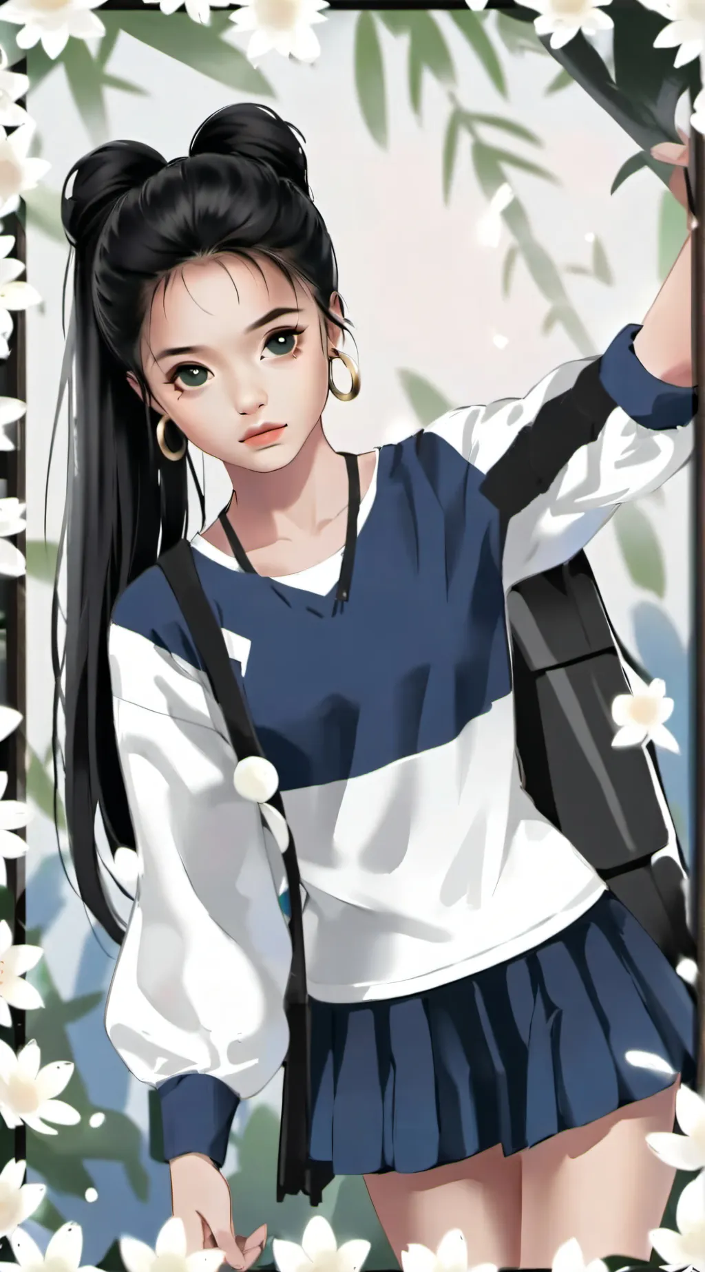 ai character: Angelica  background