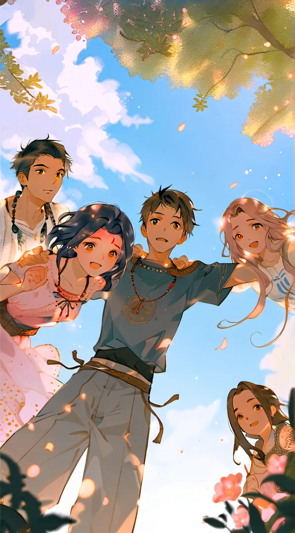 ai character: Roommates background