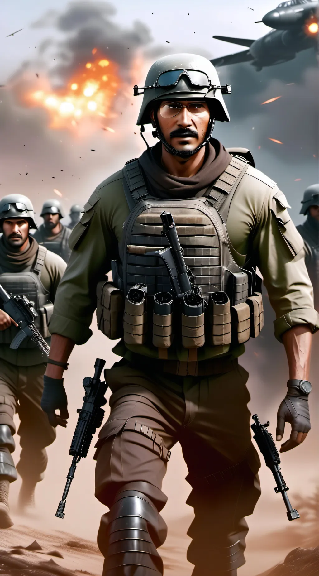 ai character: War background