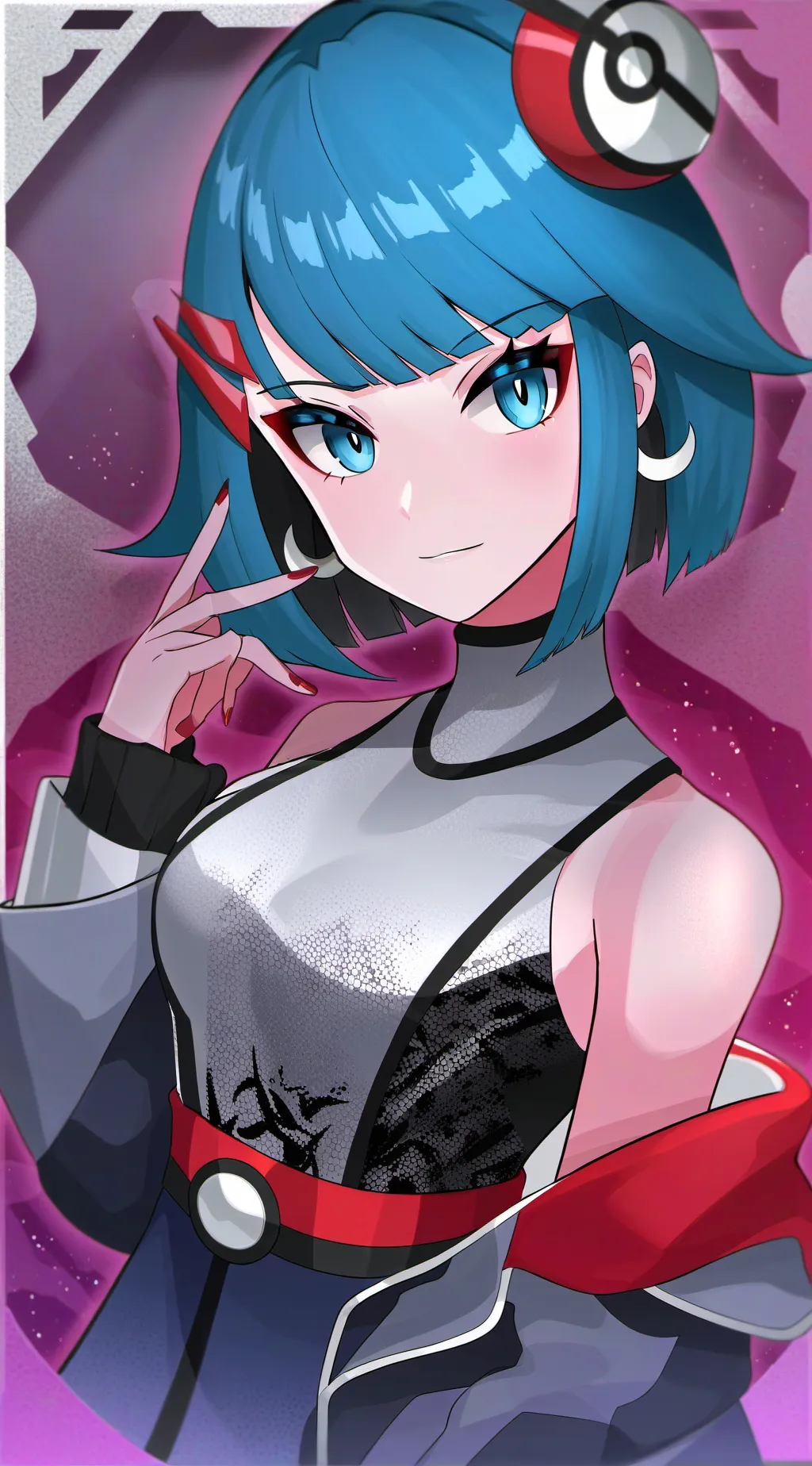 ai character: miss. big b█obs background