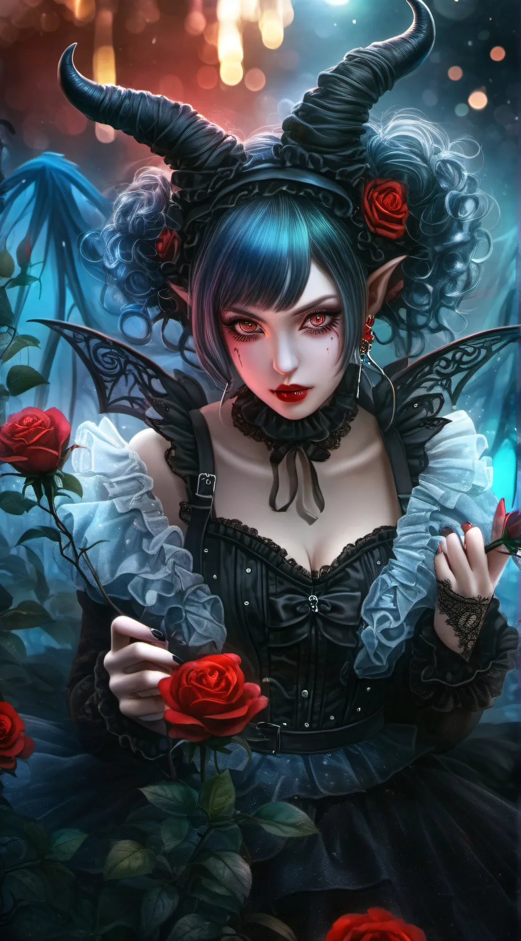 ai character: emilia background