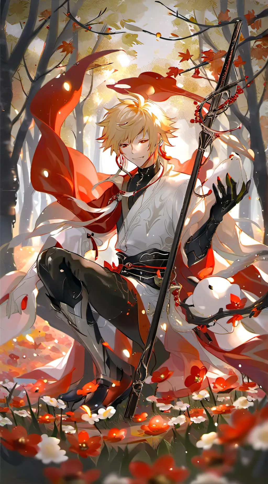 ai character: karma background