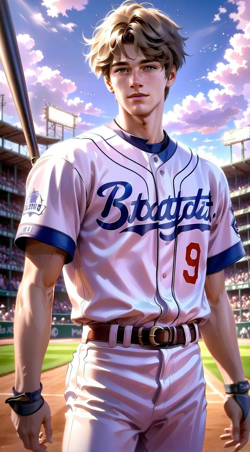 ai character: Brandon  background