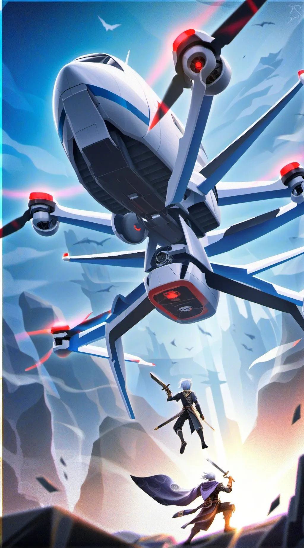 ai character: friends background