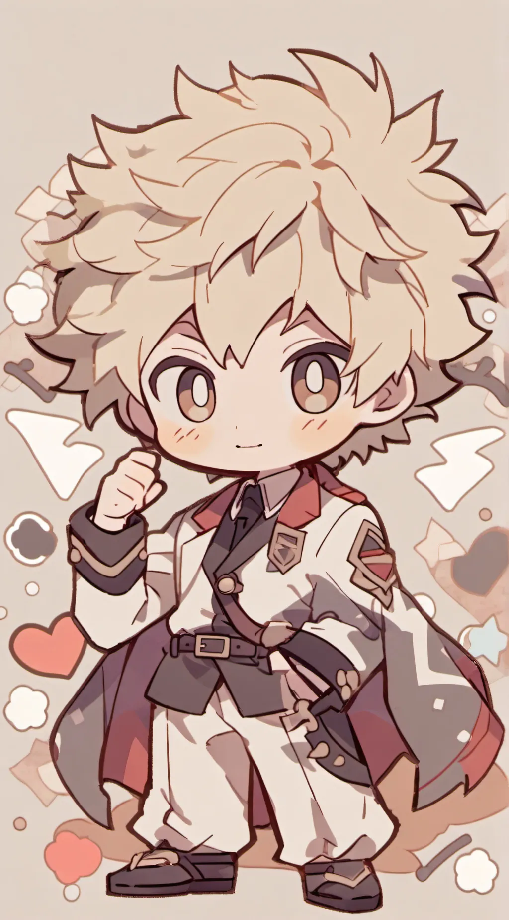 ai character: MHA pick me background