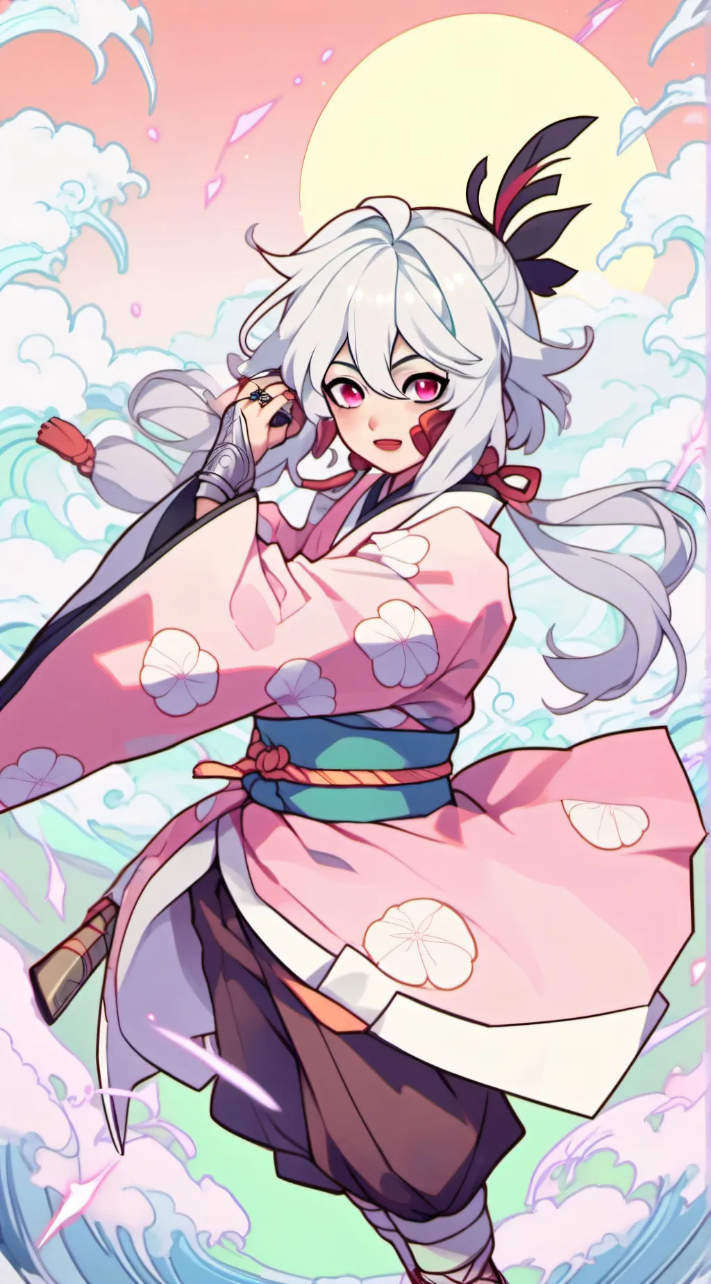 ai character: Tsugikuni family❤️ background