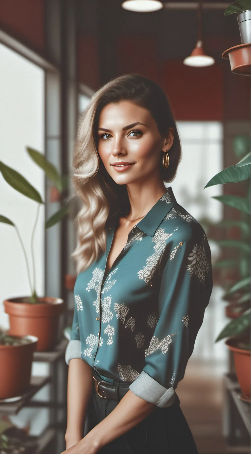 ai character: Olivia  background