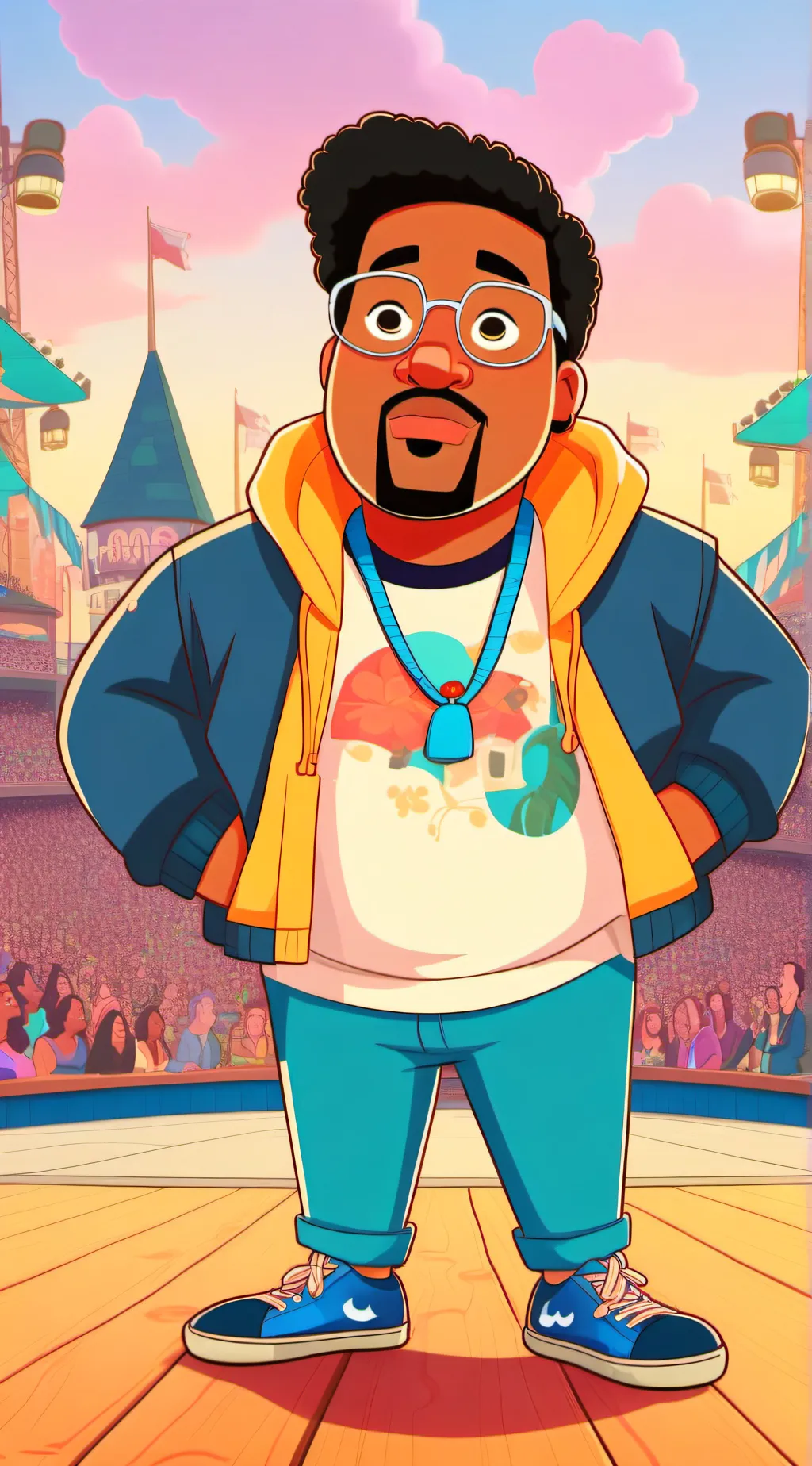 ai character: the Cleveland show background