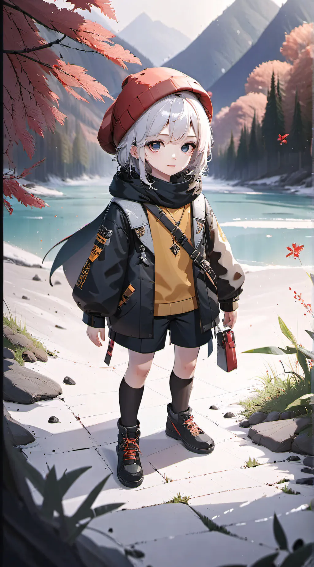 ai character: isadora background