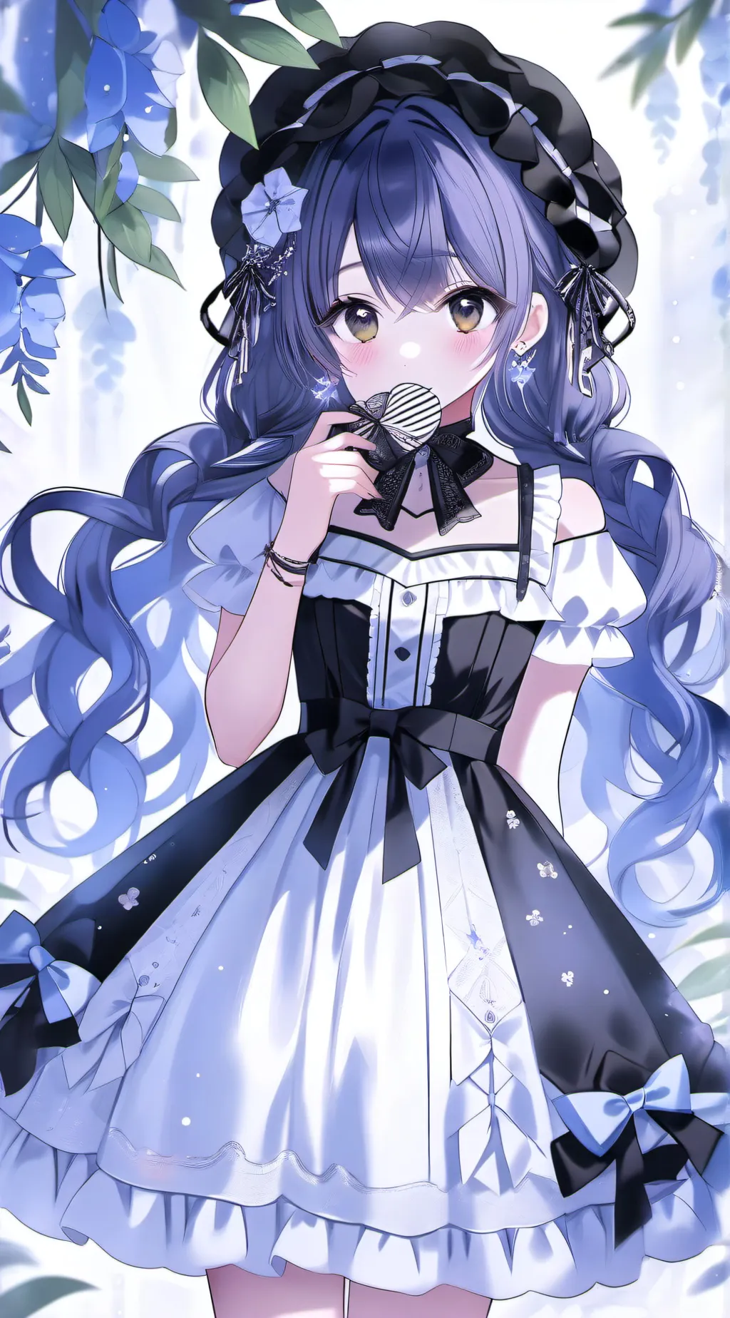 ai character: tu novia background