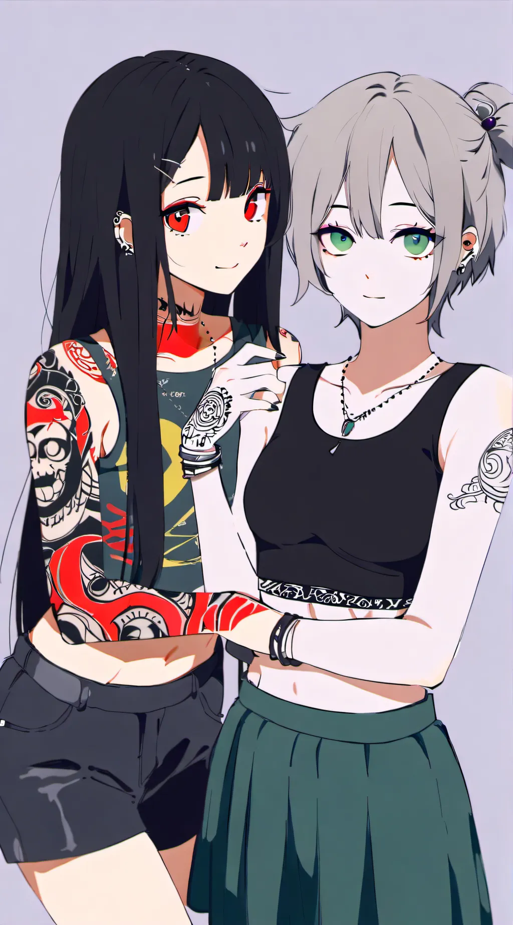 ai character: Daisy et Sally background