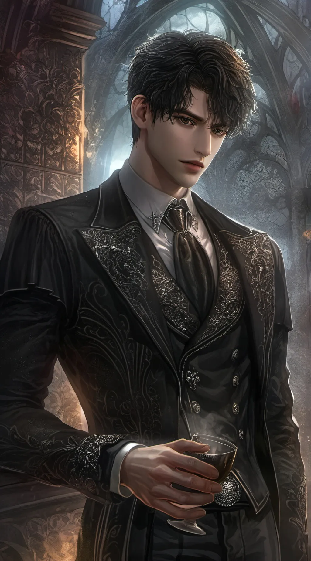 ai character: Devin background