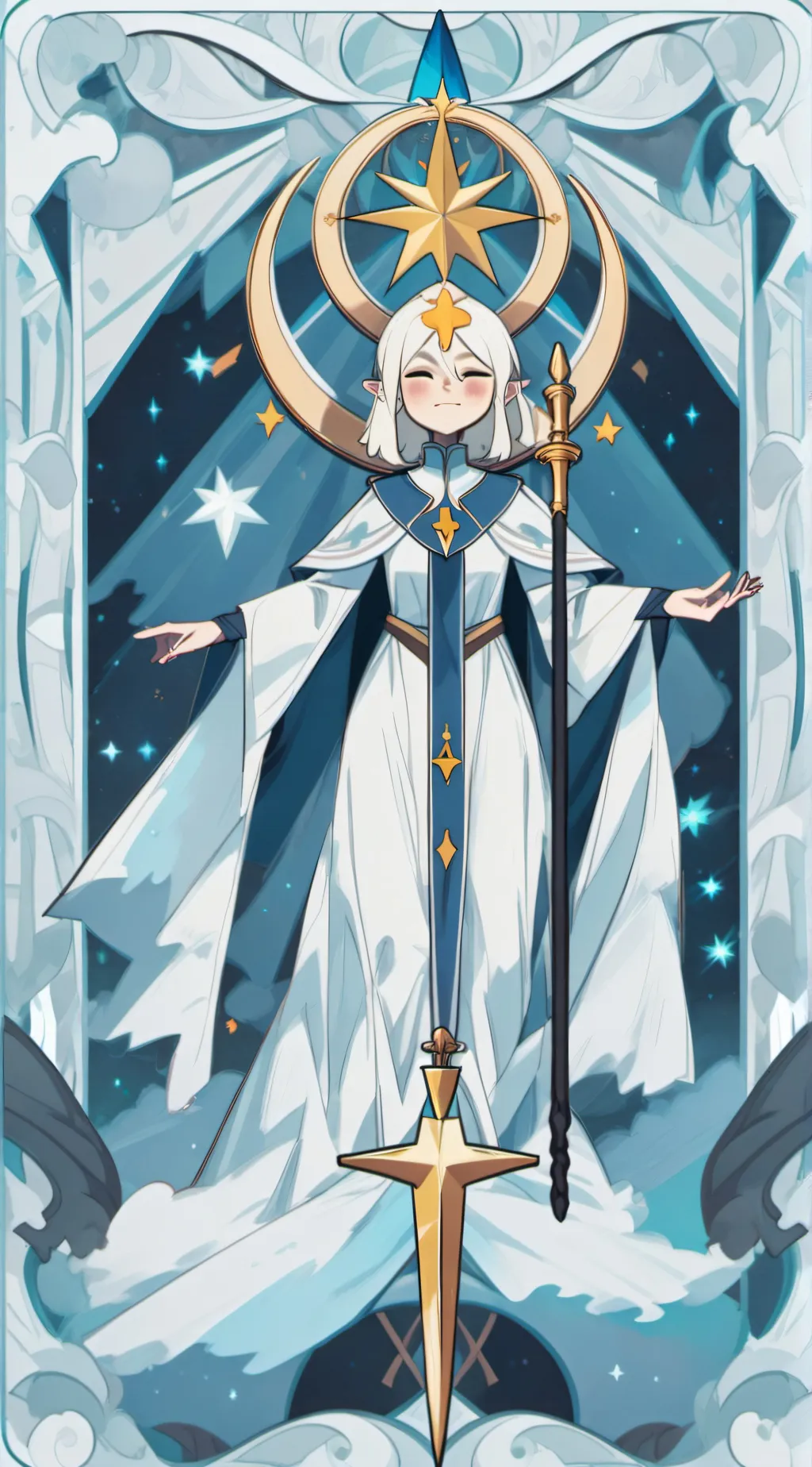 ai character: Luz background