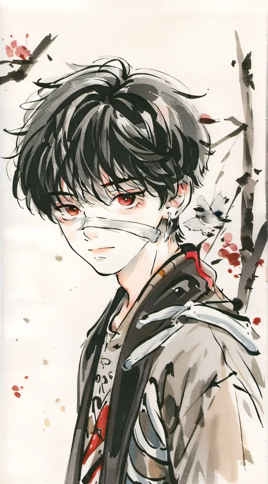 ai character: Ray background