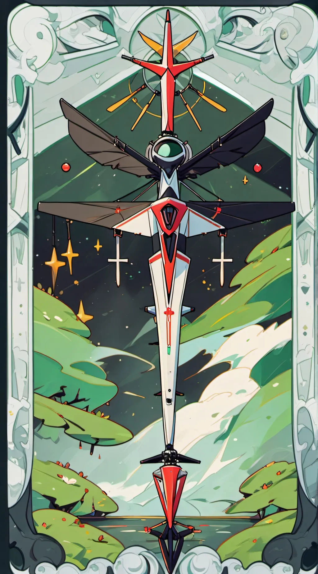 ai character: Sentinels epi. 9  background