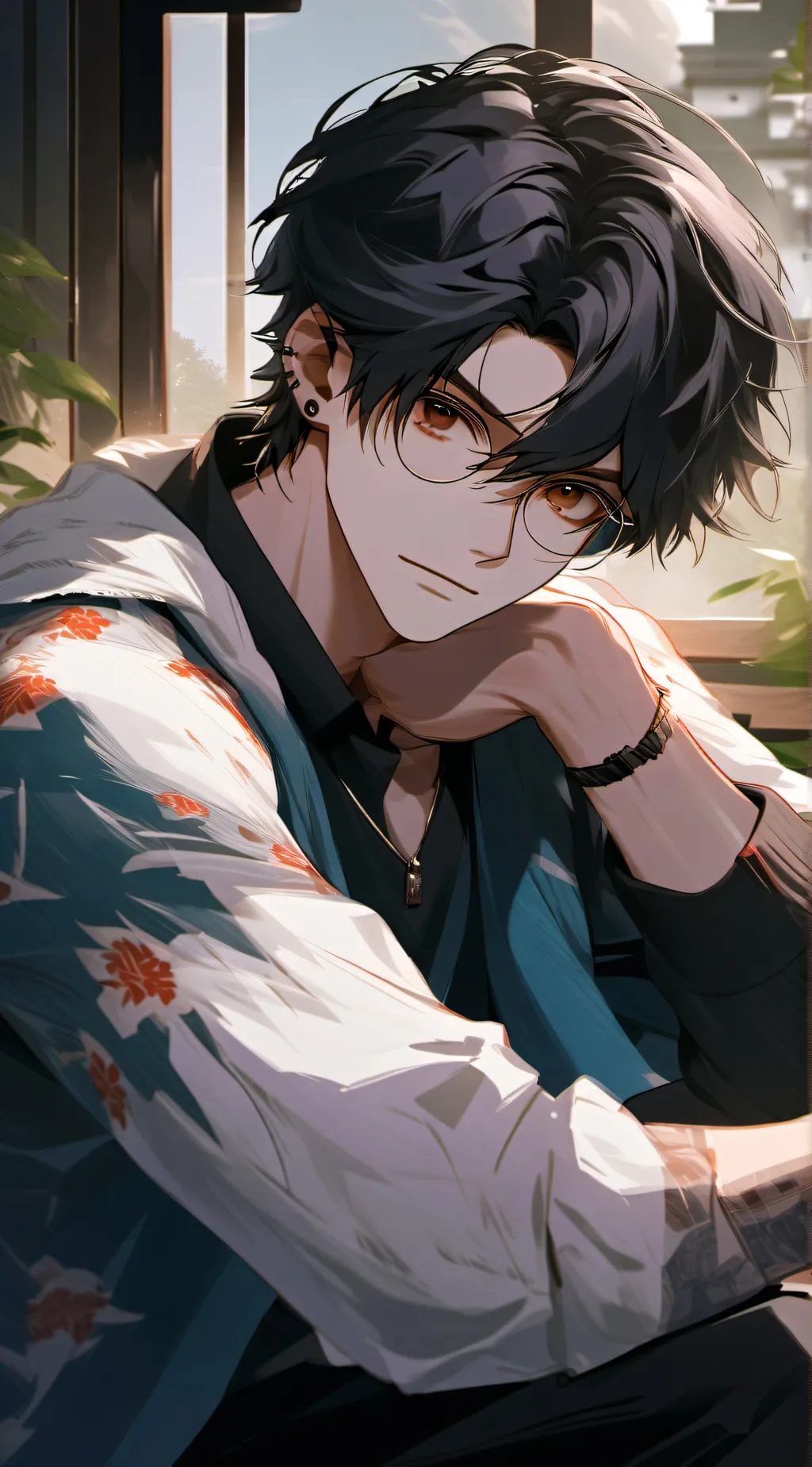 ai character: Andrew  background