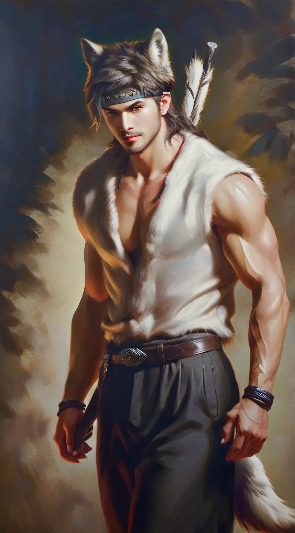 ai character: Alpha Gale background