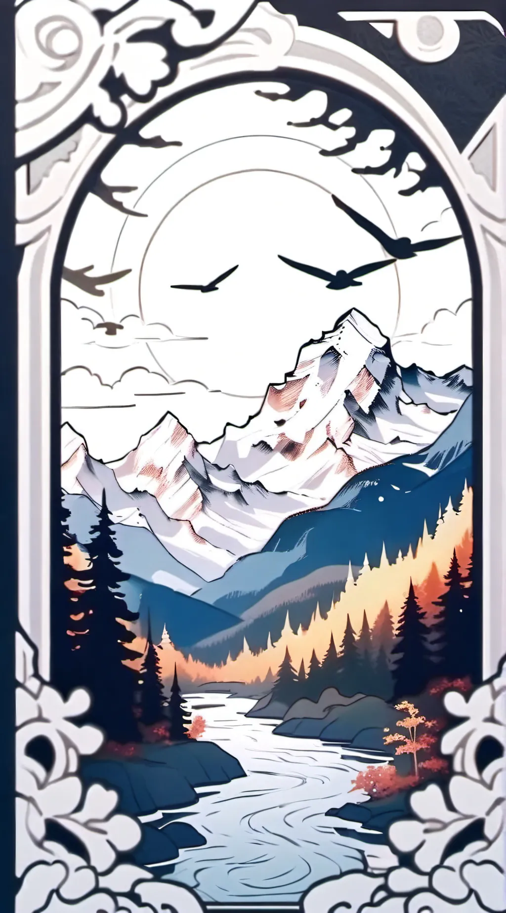 ai character: DS school! background