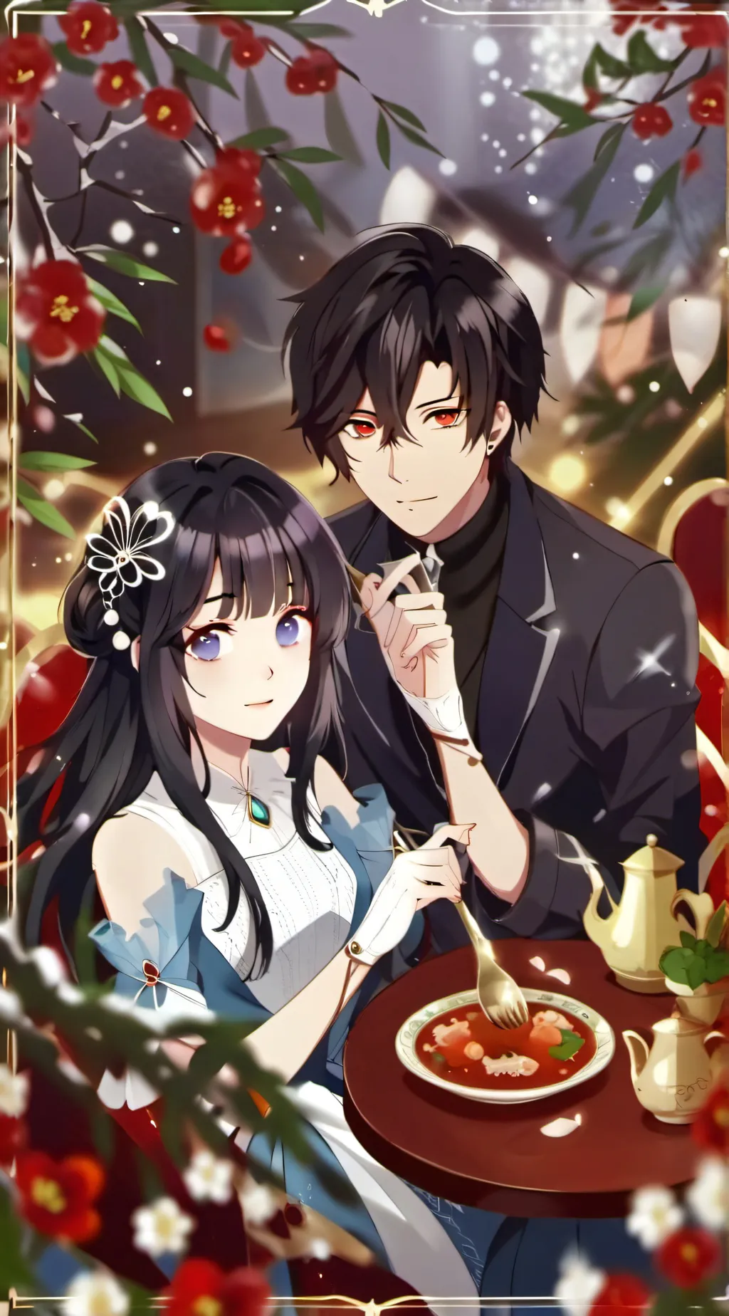 ai character: ur mom and dad background
