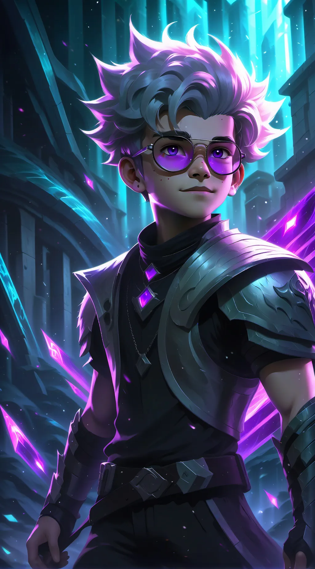 ai character: Tyui-shy background