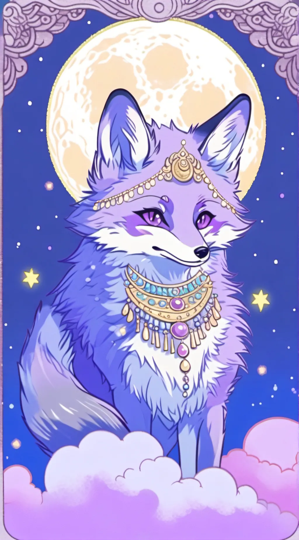 ai character: Moonshine background