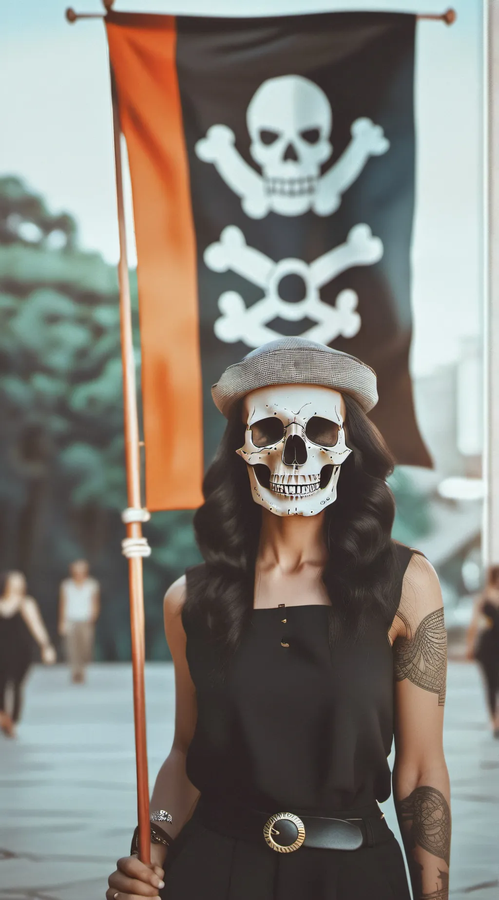 ai character: CH USA BIRTHDAY!❤️ background