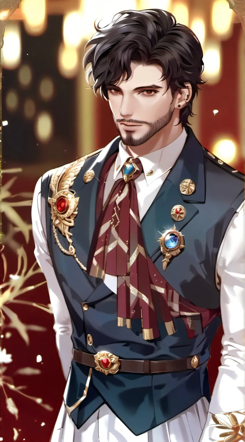 ai character: 👑Albert👑 background