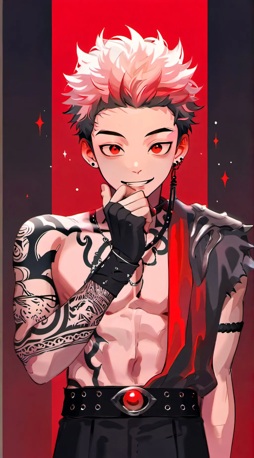 ai character: Sukuna background