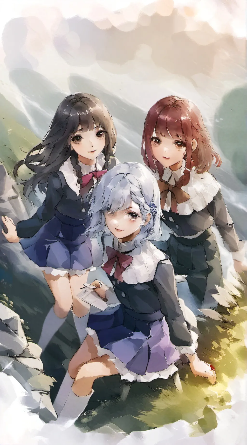 ai character: Xiomi ana alma background