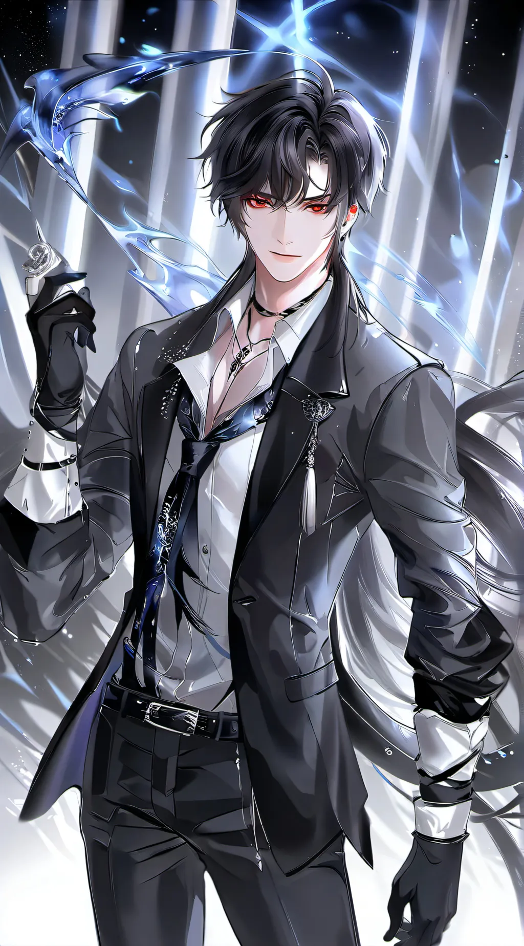 ai character: Liam  background