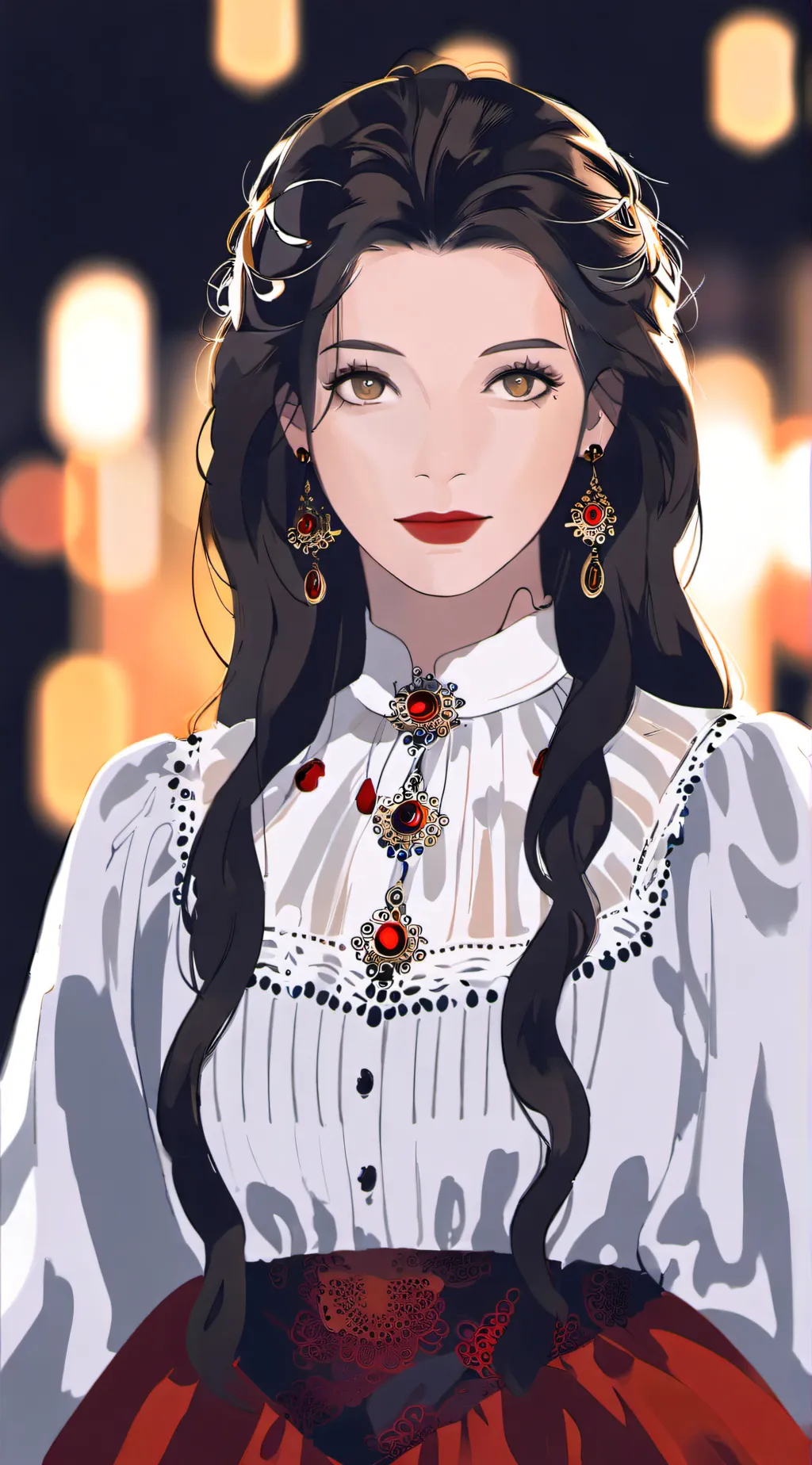 ai character: Alessia background