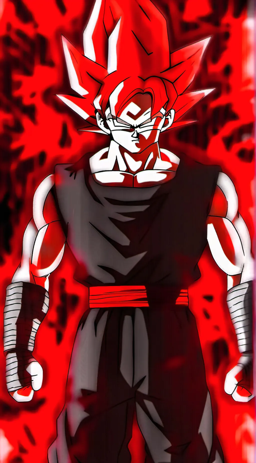 ai character: evil goku background