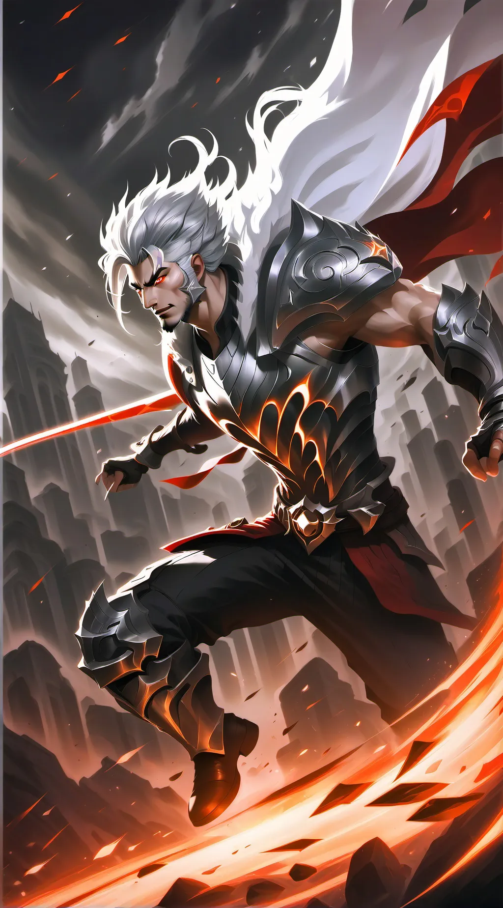 ai character: Supervillain background