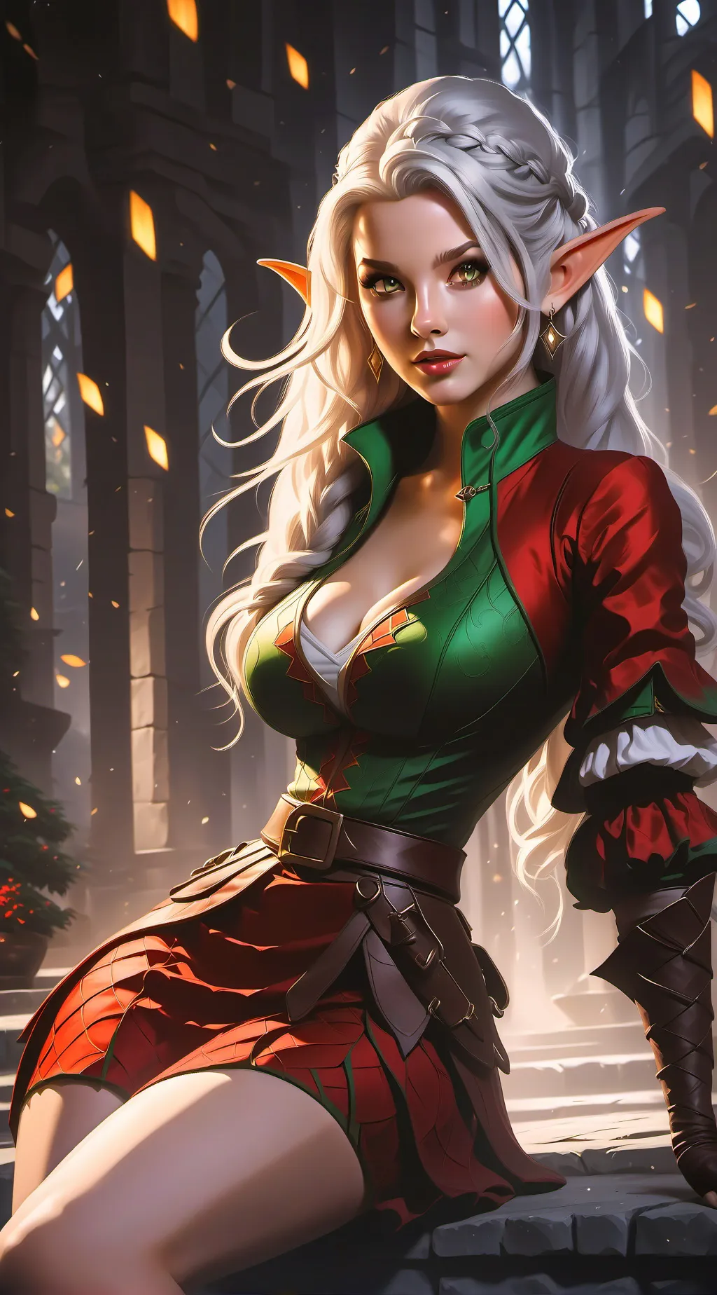 ai character: Luna background