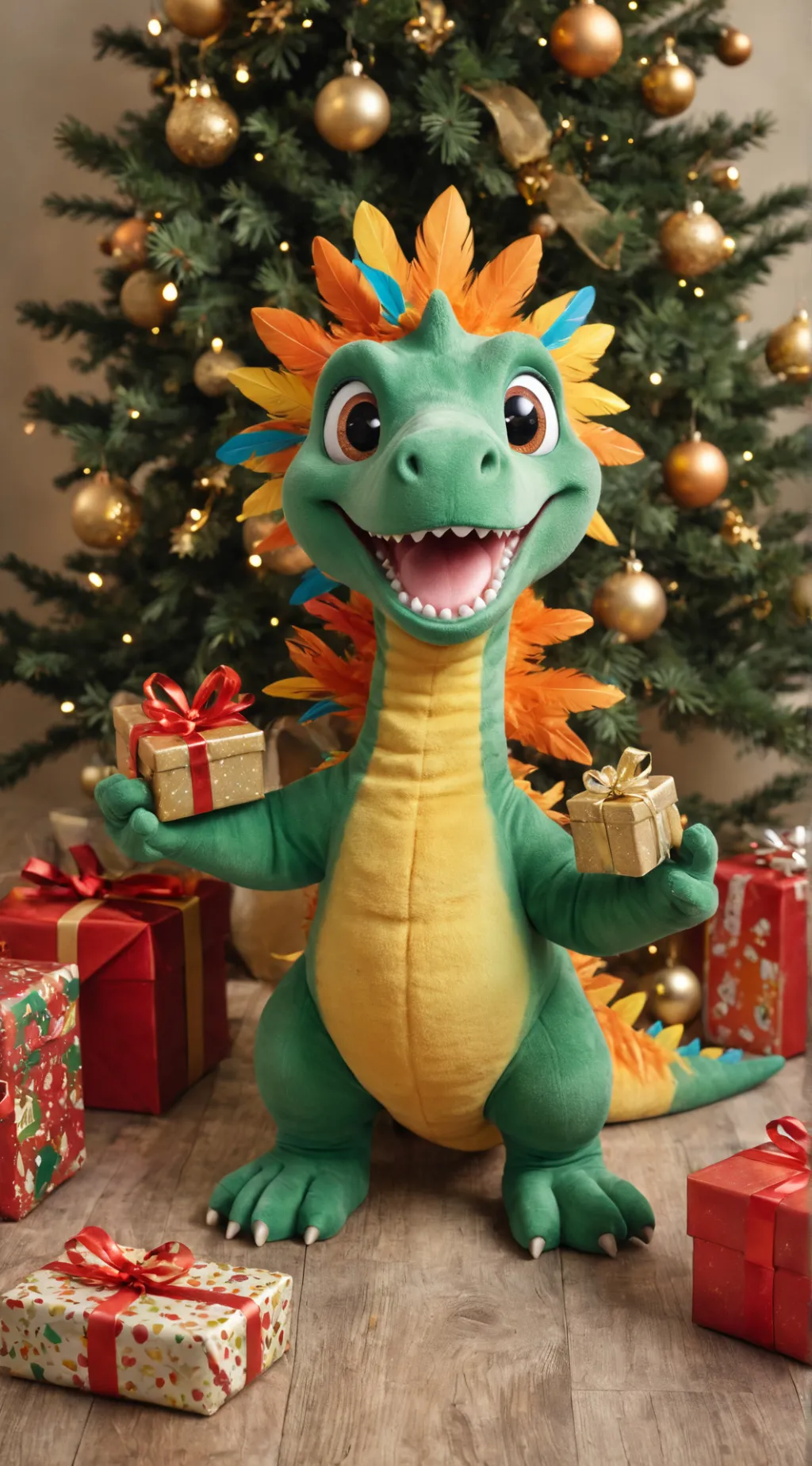 ai character: Neosaur background