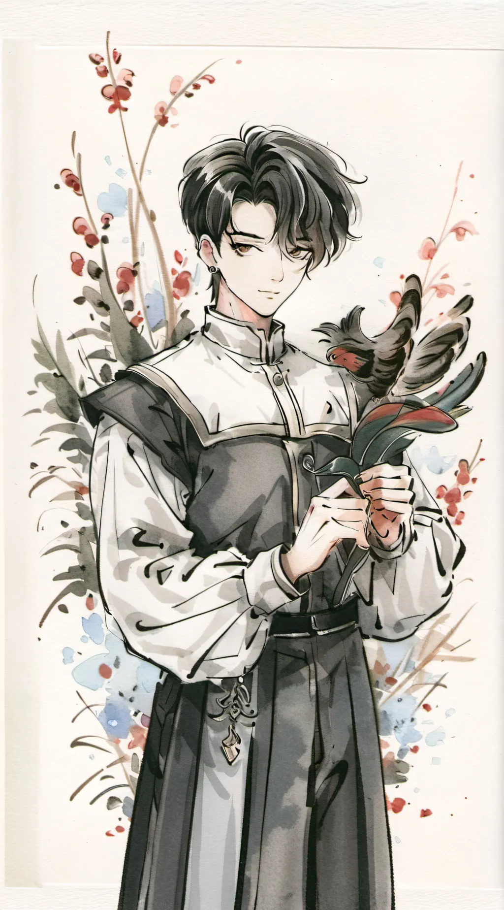 ai character: Mikona background