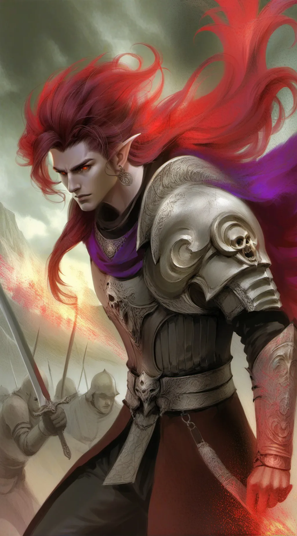 ai character: monster background