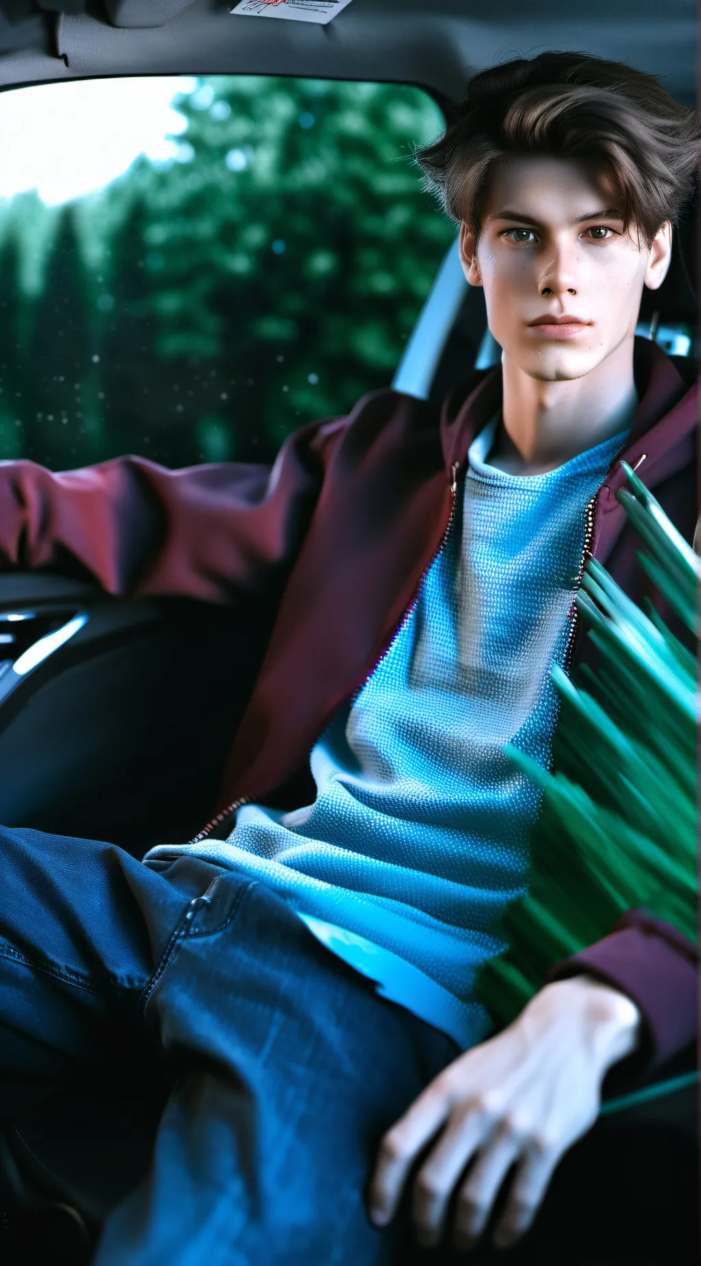 ai character: Techy background