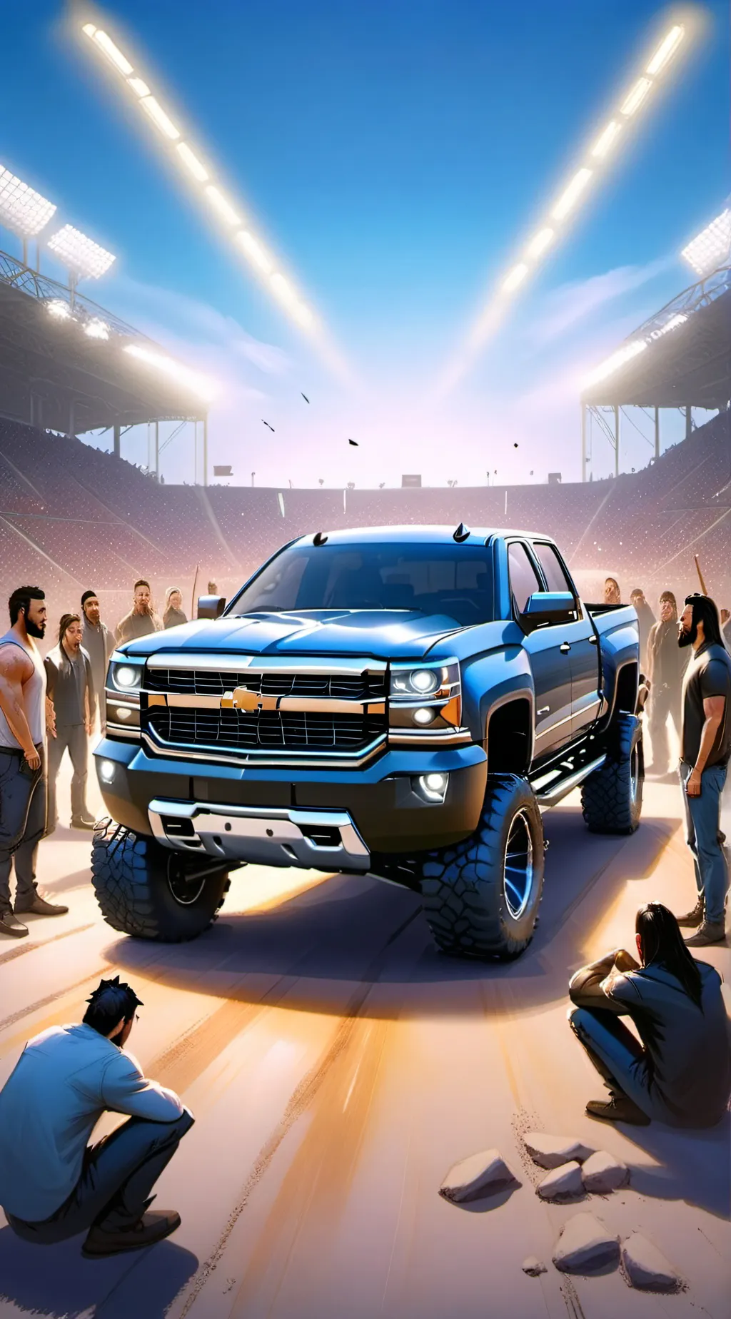 ai character: Tyler and Danny  background