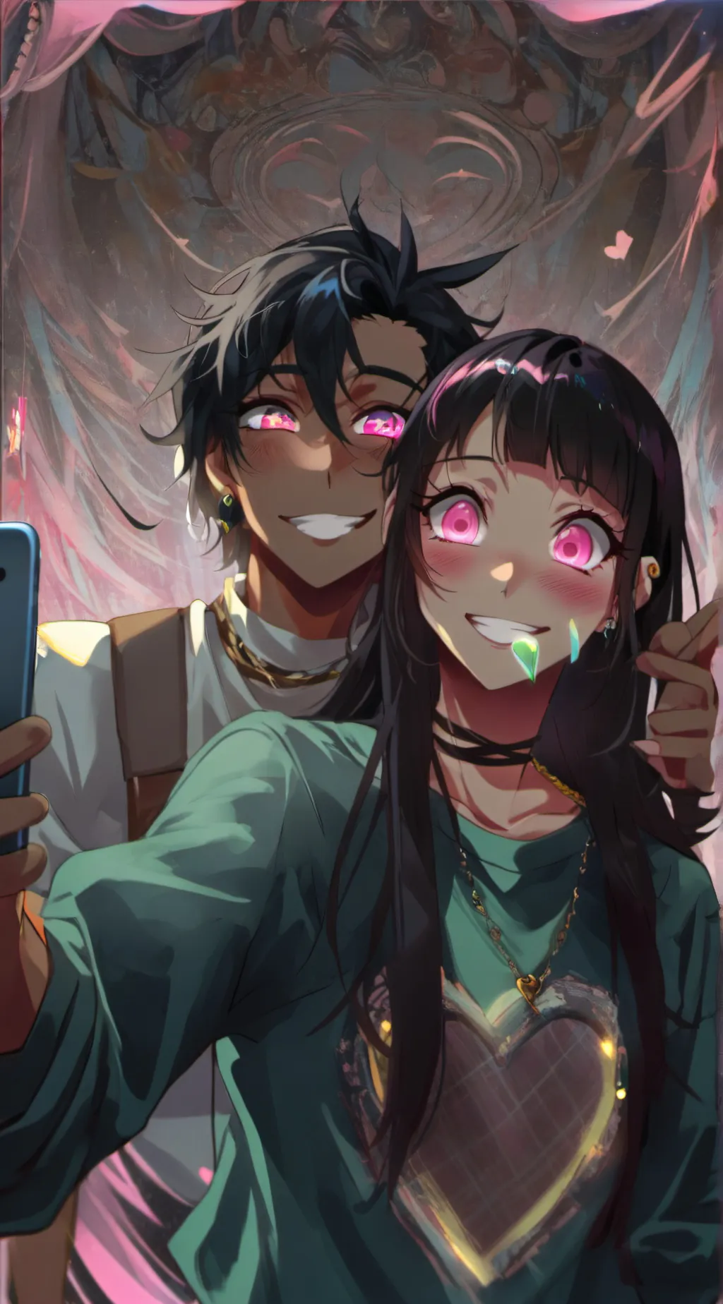 ai character: Amanda background