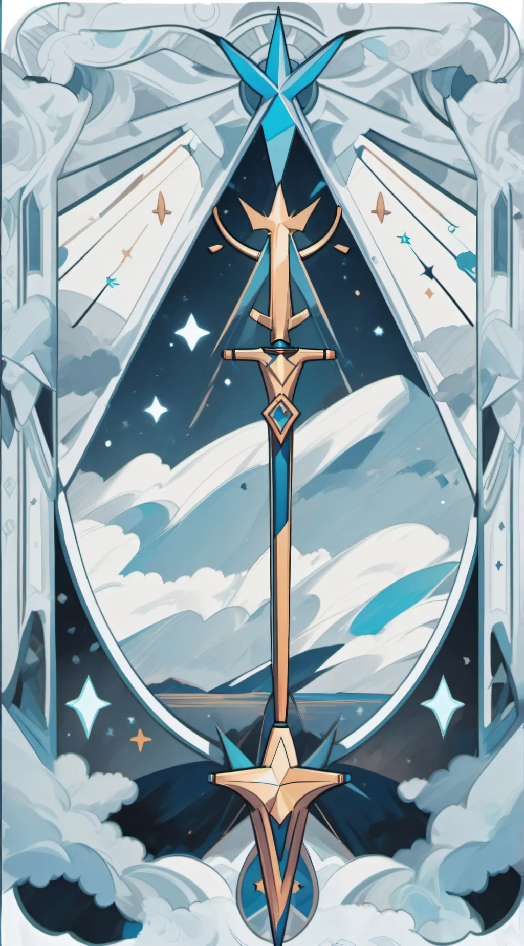 ai character: The God Of Swords background