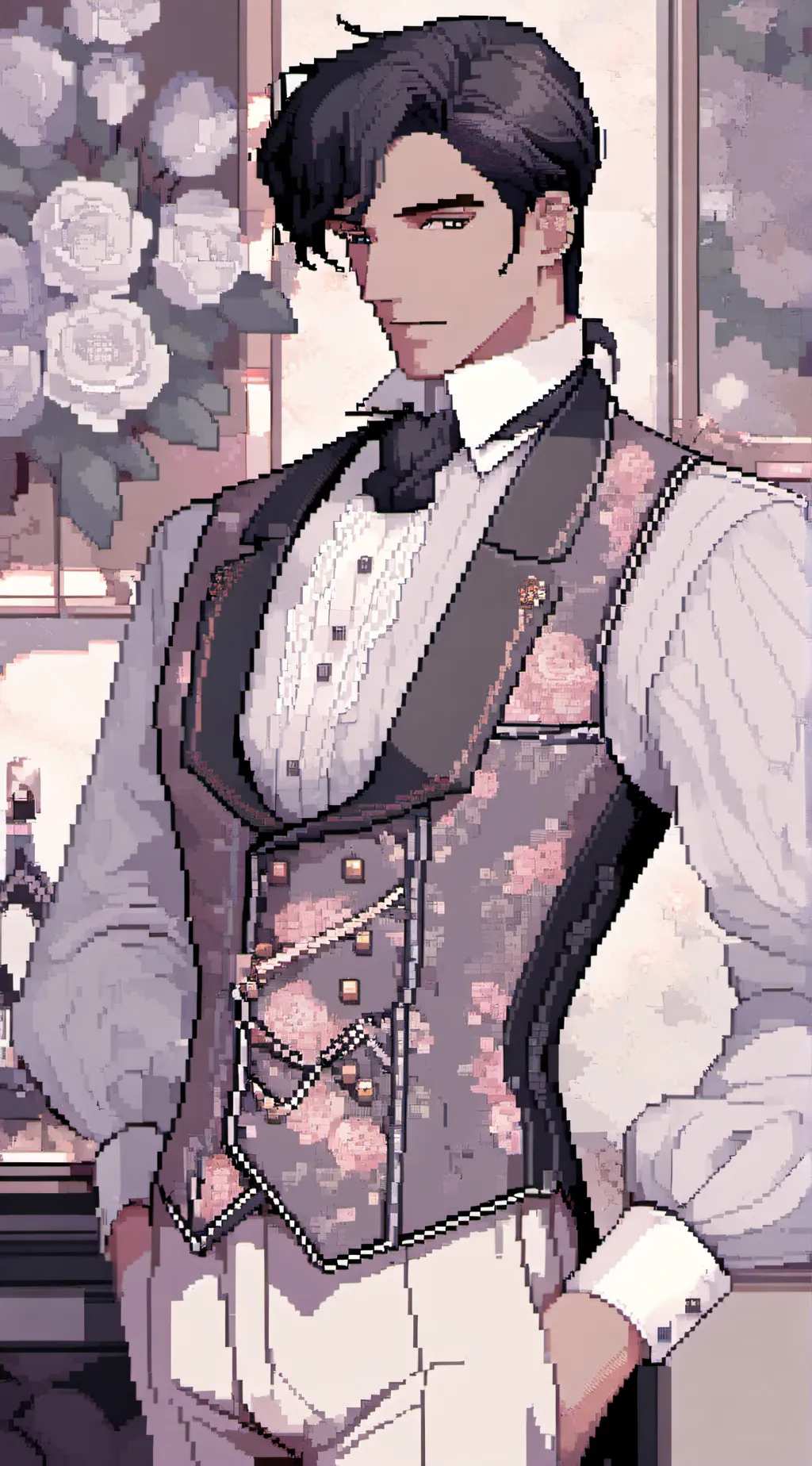 ai character: Sebastian Von Grau background