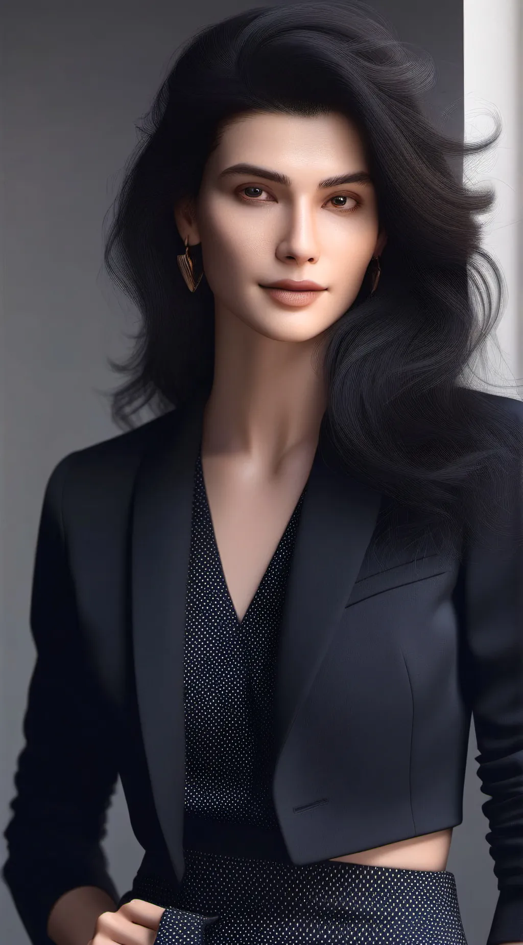 ai character: Of meme background