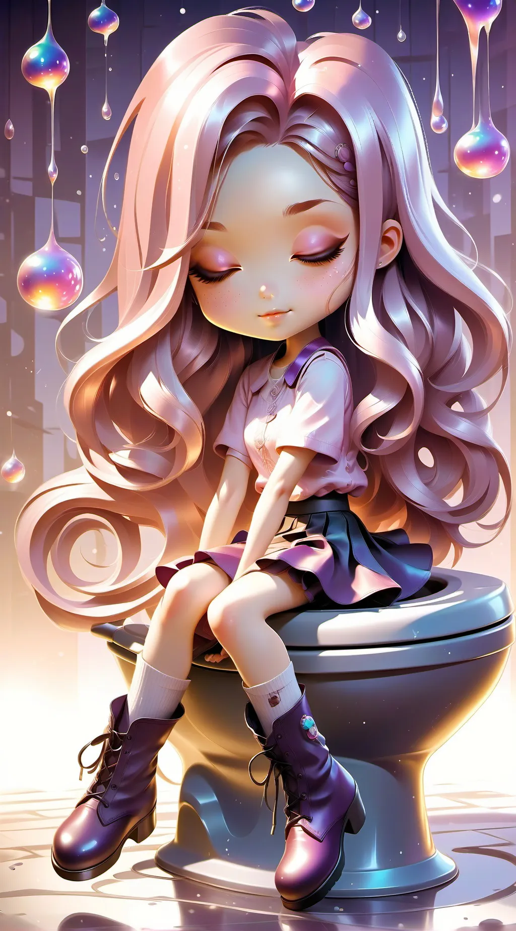 ai character: Lucy background