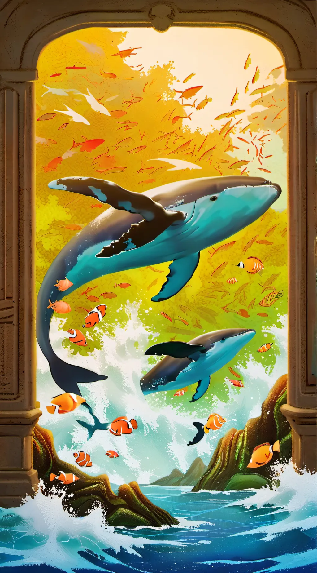 ai character: lara maria background