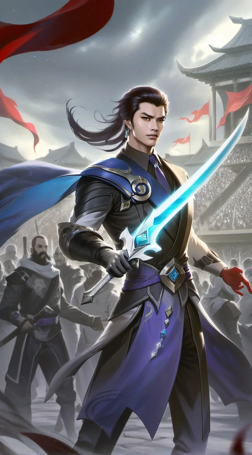 ai character: zane background