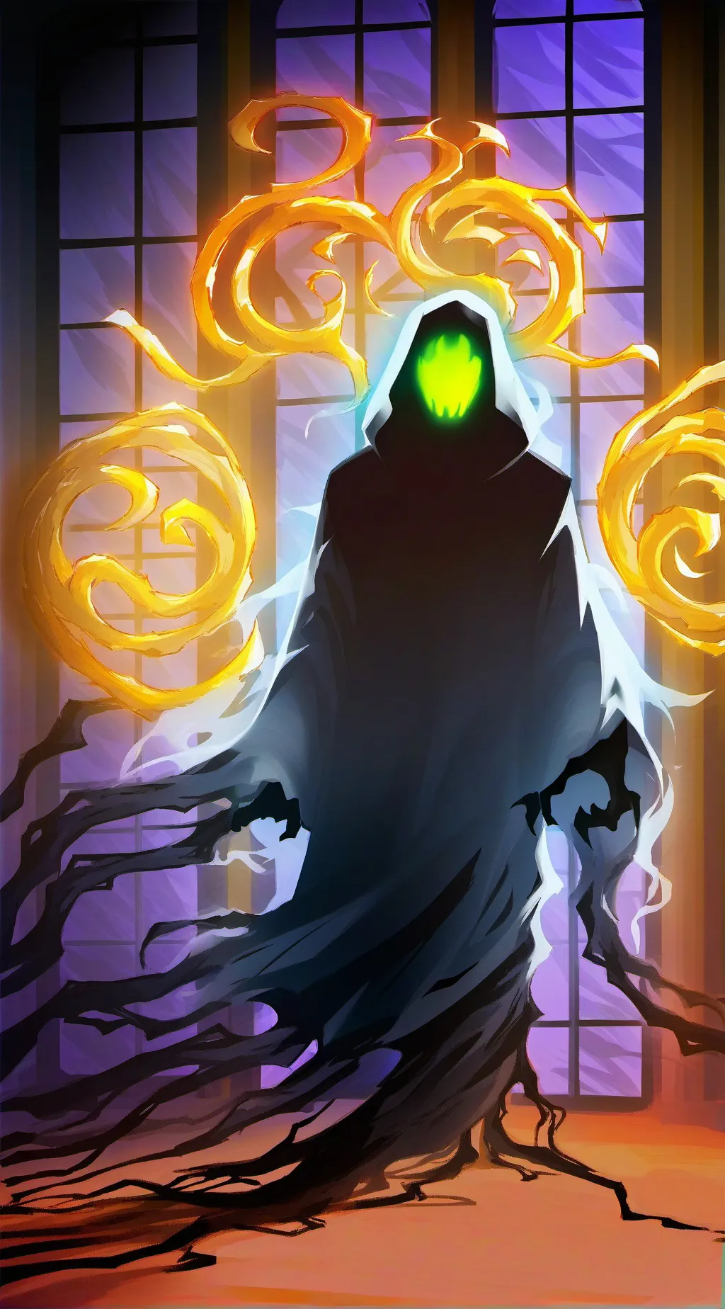 ai character: spírît background