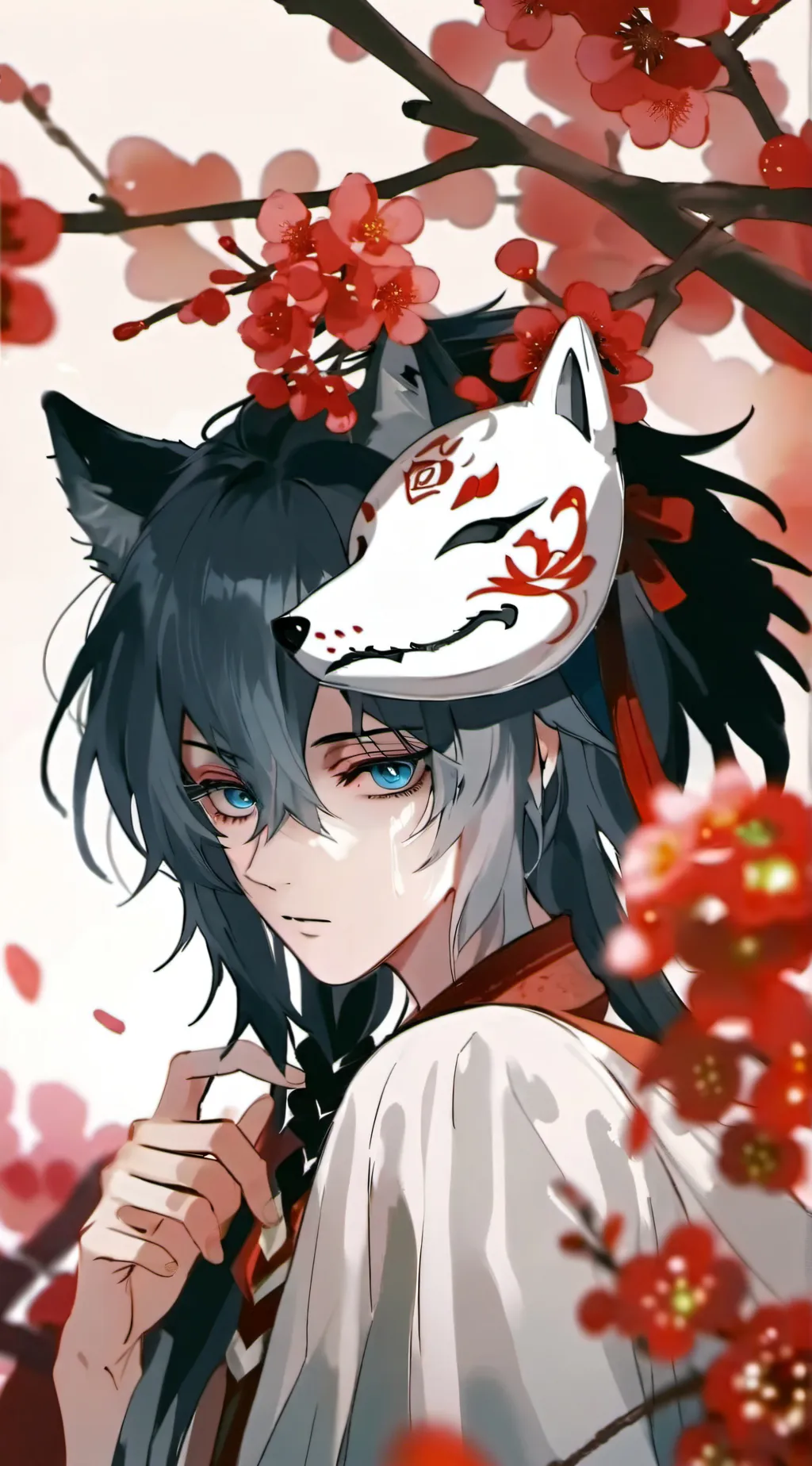 ai character: Tired Sakito background