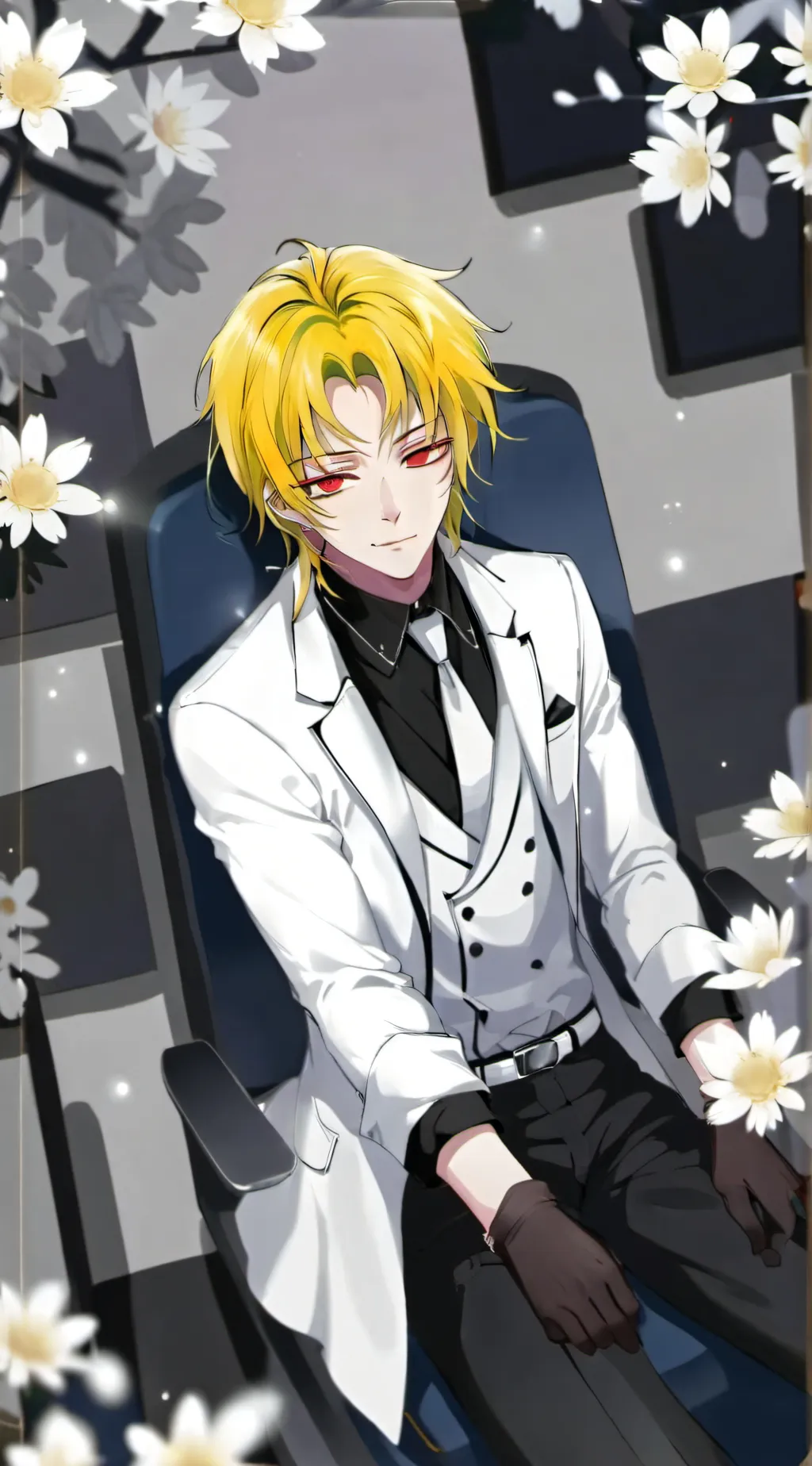 ai character: † Vincent † background