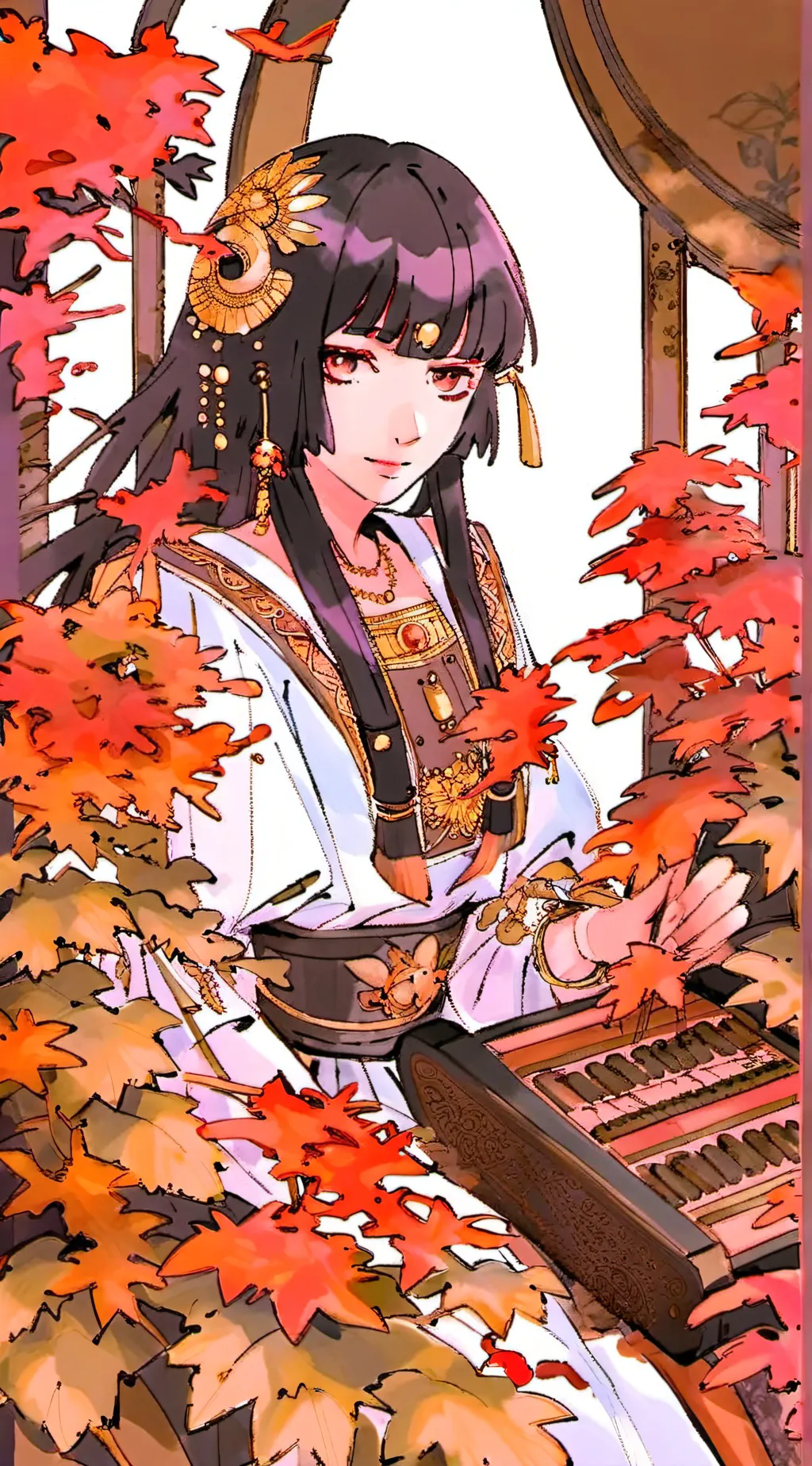 ai character: learning magic ig background